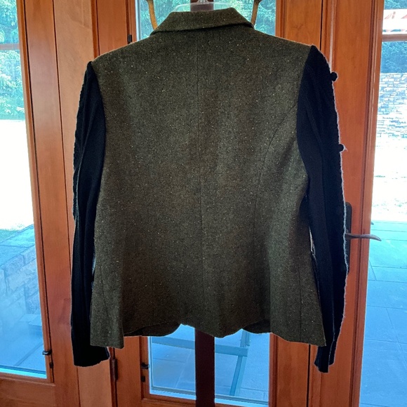 Kensie Green Tweed Skirt Set - Picture 4 of 10